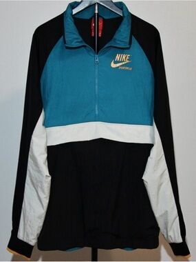 Vintage Nike Quarter Zip Windbreaker Jacket